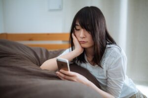 急に既読無視　男